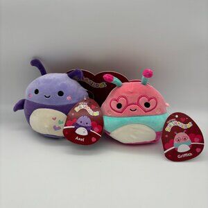 Squishmallows 5" Valentine's BFF Pairs Assortment Plush, Axel & Griffith NEW
